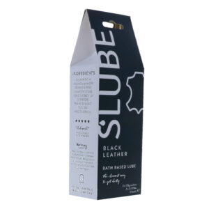 Alternative view of Slube Black Leather Water Based Bath Gel 250g