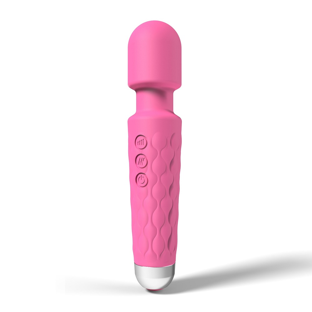 Loving Joy 20 Function Wand Vibrator Pink - Image 4