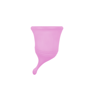Alternative view of Femintimate Eve Menstrual Cup with Curved Stem Medium