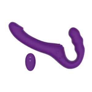 Alternative view of Mina Echo Remote Vibrating Strapless Strap On