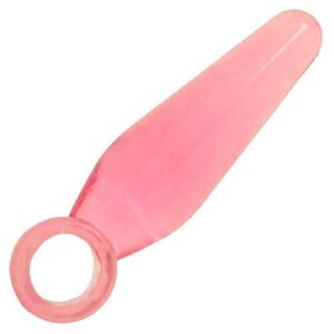 Alternative view of Loving Joy Finger Fun Small Butt Plug Pink
